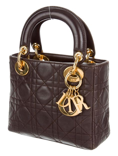 Mini Lady Dior Bag Camel